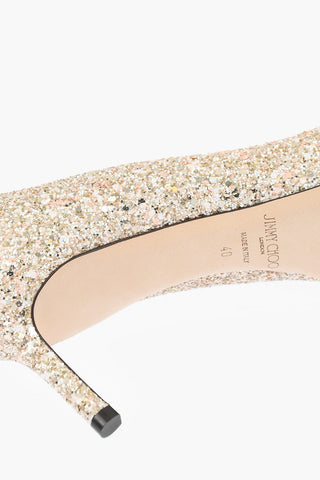 Pumps Glitterate ROMY con Tacco a Spillo 7cm
