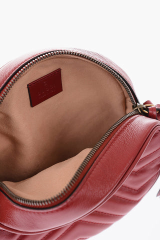 borsa a tracolla trapuntata in pelle