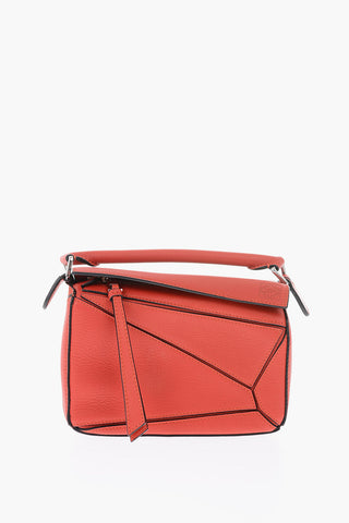 leather PUZZLE mini shoulder bag