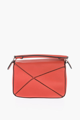 leather PUZZLE mini shoulder bag