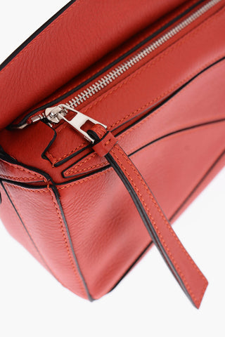 leather PUZZLE mini shoulder bag