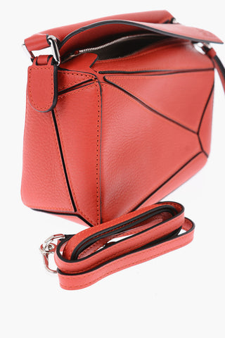 leather PUZZLE mini shoulder bag