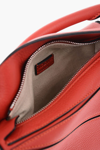 leather PUZZLE mini shoulder bag