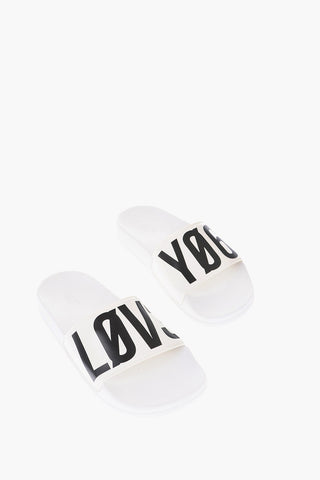 rubber slides with print