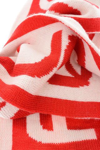 two-tone virgin wool scarf