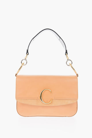 borsa in pelle con tracolla removibile