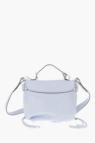 borsa in pelle con tracolla removibile