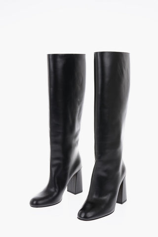 10cm leather Boots