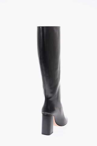 10cm leather Boots