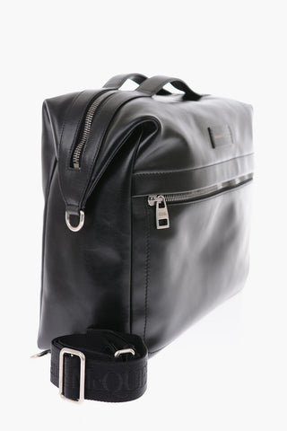 Borsa Messenger in Pelle con Tracolla Removibile