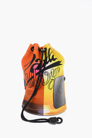 PAULA'S IBIZA Canvas THE SAILOR Drawstring Bag