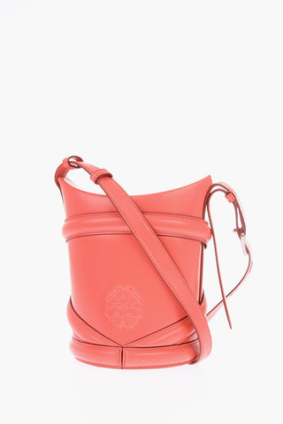 Leather THE CURVE SMALL Bucket Bag
