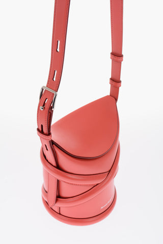 Leather THE CURVE SMALL Bucket Bag