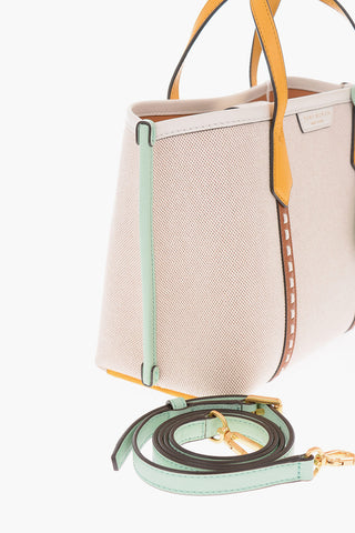 Canvas PERRY SMALL Tote Bag with Removable Shoulder Strap