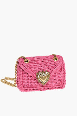 Raffia DEVOTION Shoulder Bag