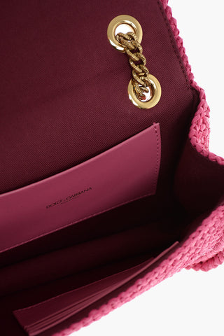 Raffia DEVOTION Shoulder Bag