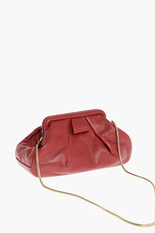 Pouch in Pelle con Chiusura Magnetica e Tracolla