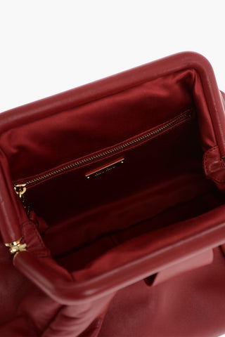 Pouch in Pelle con Chiusura Magnetica e Tracolla