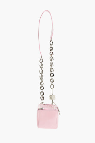 Borsa a Tracolla PANDORA CUBE in Pelle Goffrata