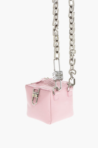 Borsa a Tracolla PANDORA CUBE in Pelle Goffrata