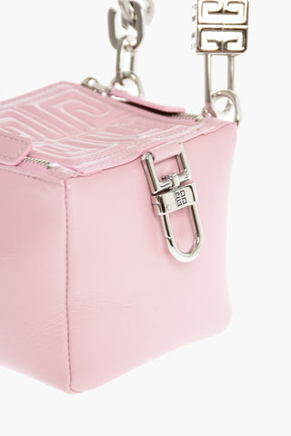 Borsa a Tracolla PANDORA CUBE in Pelle Goffrata