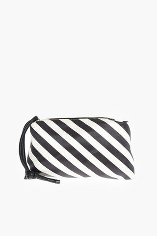 Two Tone Zipped Wristlet