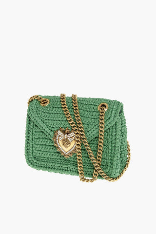 Raffia DEVOTION Shoulder Bag