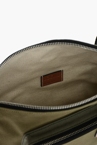 2 Compartment Canvas Pouch