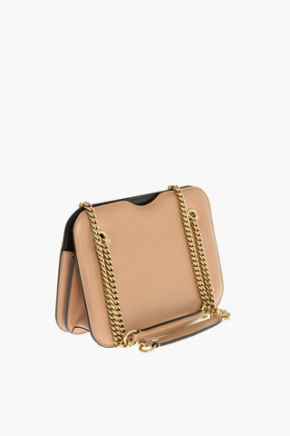 Borsa a Spalla KARLIGRAPHY in Pelle con Logo
