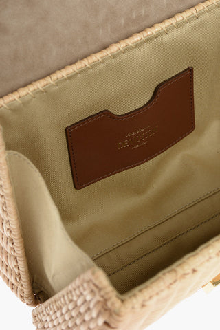 Leather and Rattan DEVOTION Shoulder Bag