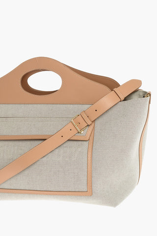 Canvas L BEACH TOTE Bag