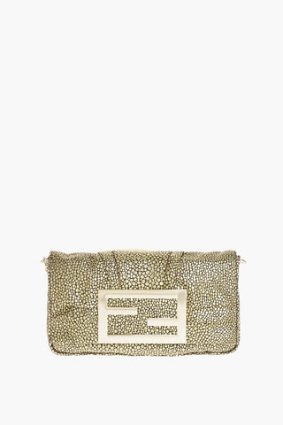 Removable Shoulder Strap MIA Jacquard Lurex Clutch