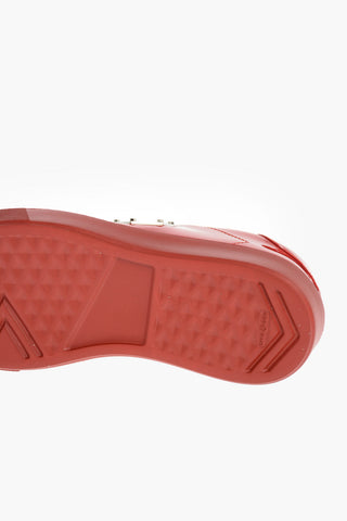 EST.1978 patent leather sneakers