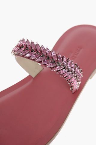 leather CHRISTEL thong sandals