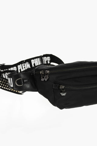 EST.1978 nylon bum bag with adjustable leather strap