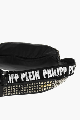 EST.1978 nylon bum bag with adjustable leather strap
