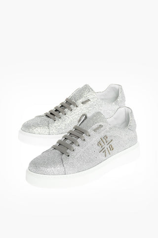 EST.1978 sneakers in pelle glitterate