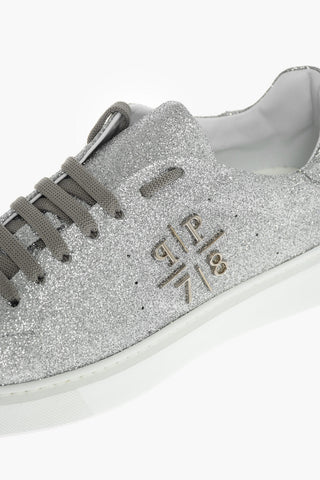 EST.1978 sneakers in pelle glitterate