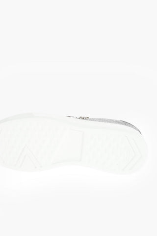 EST.1978 sneakers in pelle glitterate