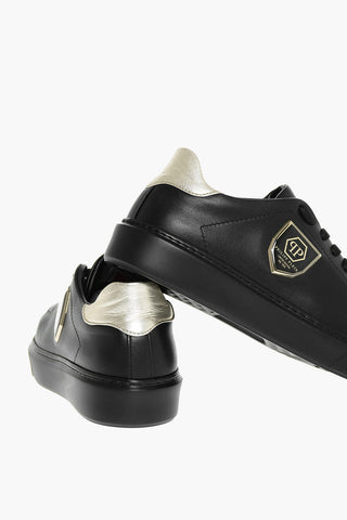 EST.1978 leather low-top sneakers