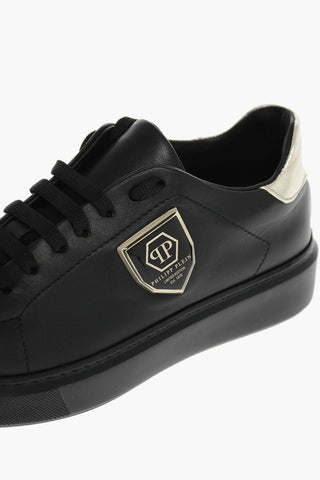EST.1978 leather low-top sneakers