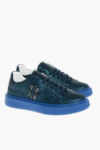 EST.1978 glitter low top sneakers with rubber sole