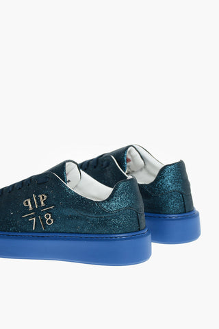 EST.1978 glitter low top sneakers with rubber sole