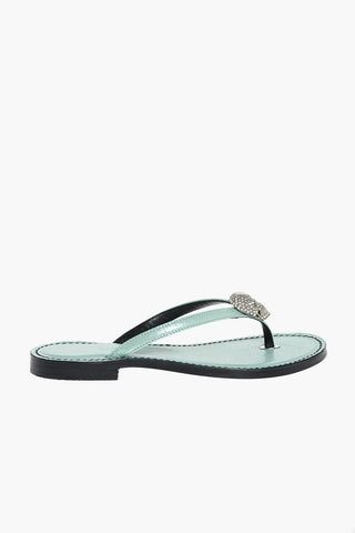 sandali infradito in pelle