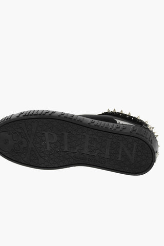 EST.1978 sneakers in pelle scamosciata e tessuto con borchie e strass