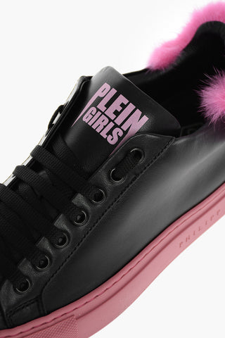 EST.1978 sneakers bassa BABY PUFF in pelle con dettaglio in pelliccia