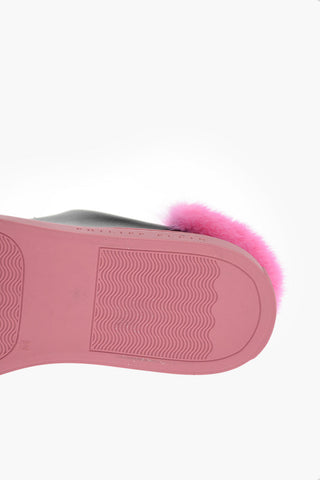 EST.1978 sneakers bassa BABY PUFF in pelle con dettaglio in pelliccia