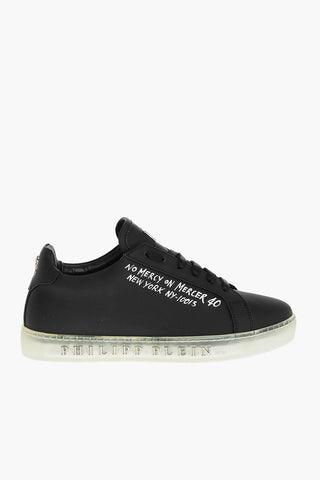 EST.1978 leather low-top sneakers with lights in the sole