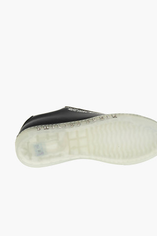 EST.1978 leather low-top sneakers with lights in the sole