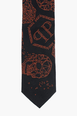 silk GEOMETRIC BASIC tie